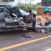 Vídeo: Duplo acidente em Cacoal destrói Camionete e Mata Jovem após colisão violenta no Bairro Greenville.