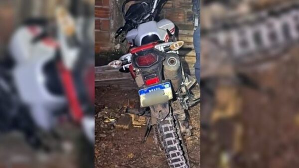 PM Recupera Motocicleta Roubada na Linha da Figueira, Cacoal